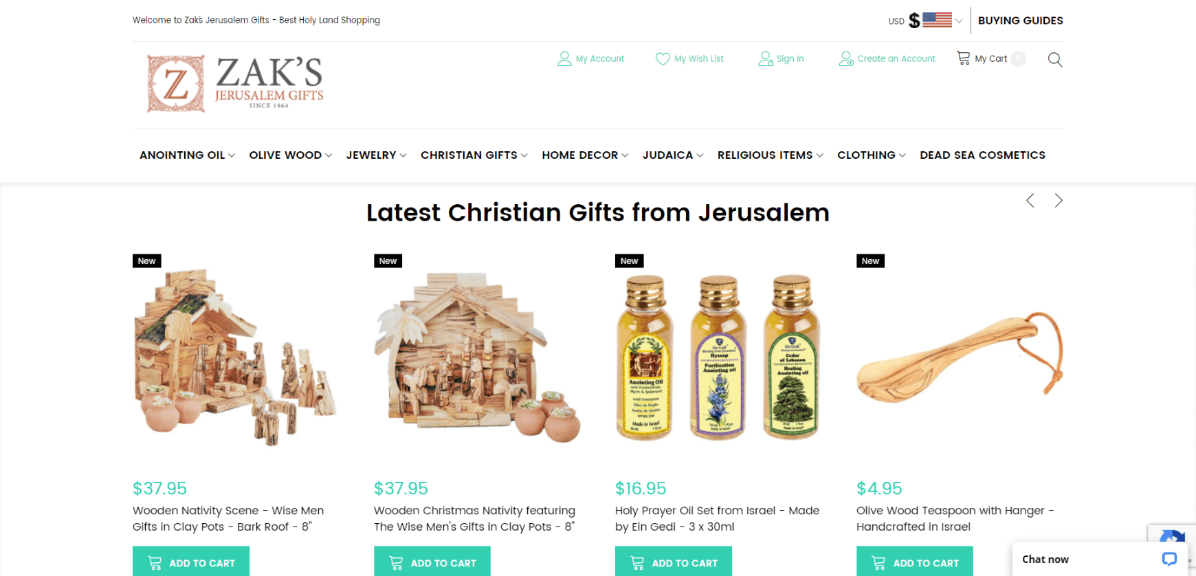 Zaks Jerusalem Gift Store